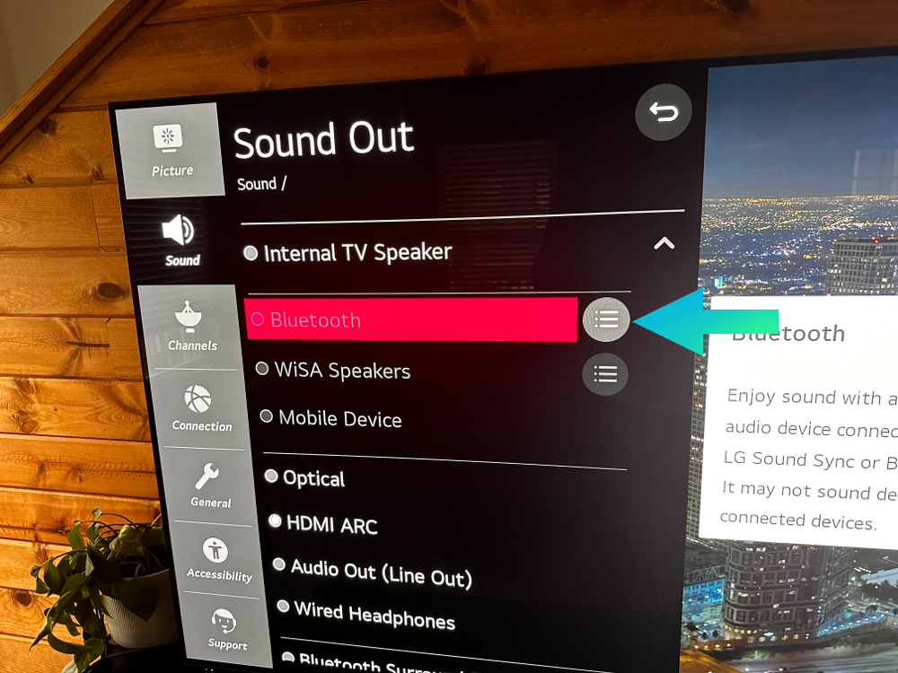 Select Device list